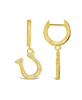 Sterling Forever Women's Kiara Micro Hoop Earrings - Gold