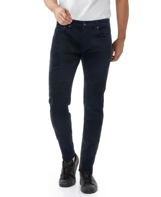 Men's Stretch Moto Jeans