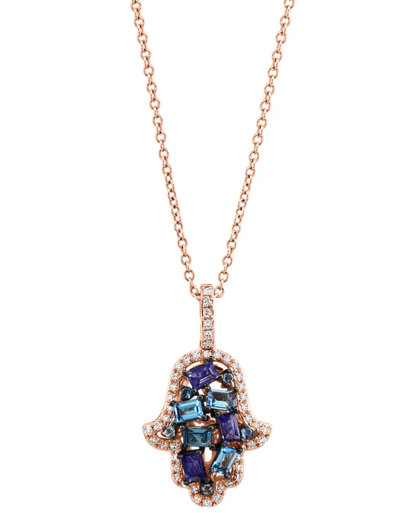 Effy 14K Yellow Gold & Multi-Stone Station Necklace | Niagara Pen Centre