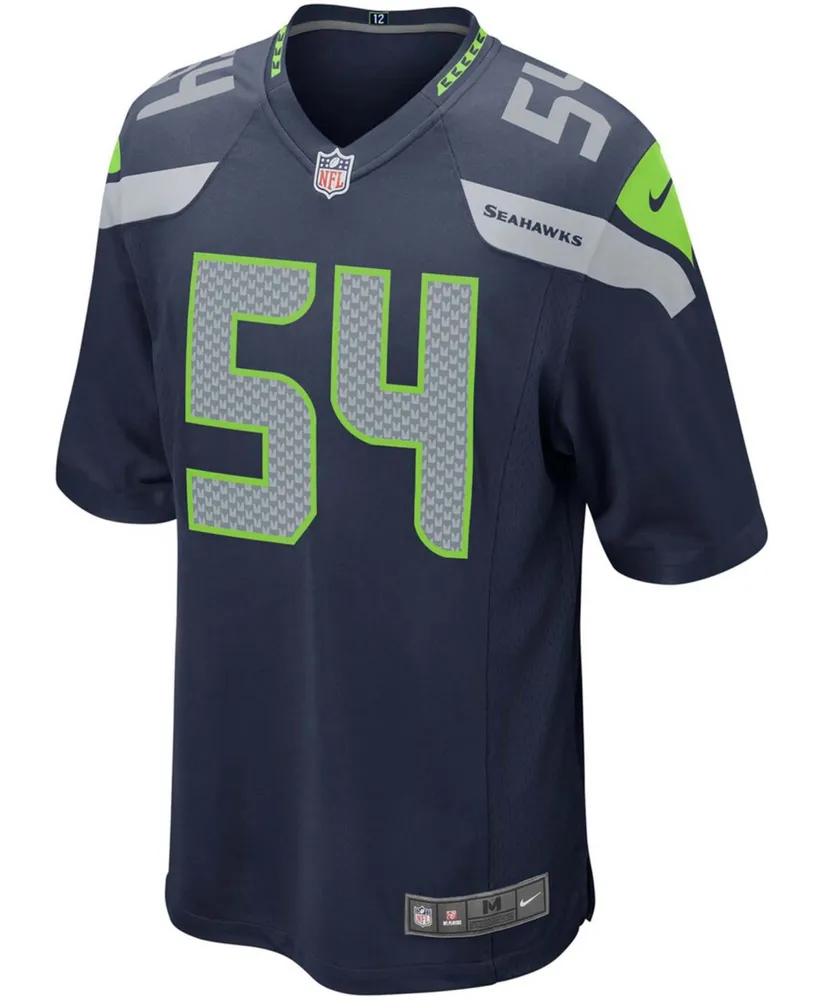 Men's Bobby Wagner College Navy Seattle Seahawks Game Team Jersey