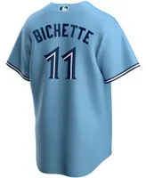 Men's Bo Bichette Powder Blue Toronto Jays Alternate Replica Player Name Jersey