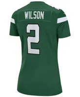 Women's Zach Wilson Gotham Green New York Jets 2021 Nfl Draft First Round Pick Game Jersey