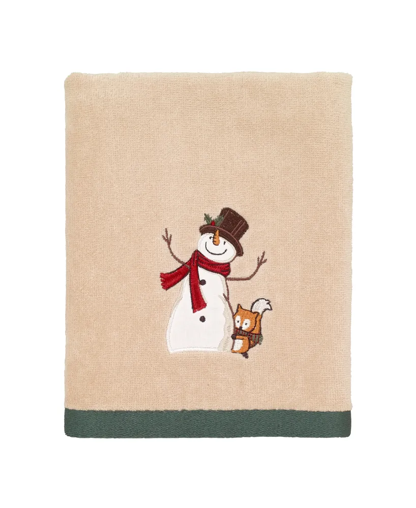 Avanti Friends Gather Holiday Cotton Hand Towel, 16" x 30"