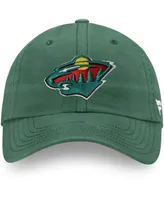 Men's Green Minnesota Wild Core Primary Logo Adjustable Hat