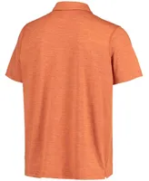 Men's Texas Orange Longhorns Tech Trail Space Dye Omni-Shade Polo