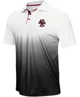 Men's Gray Boston College Eagles Magic Team Logo Polo