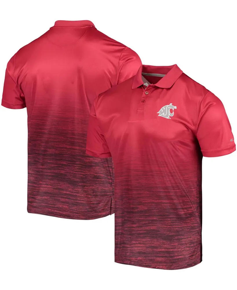 Men's Crimson Washington State Cougars Marshall Polo