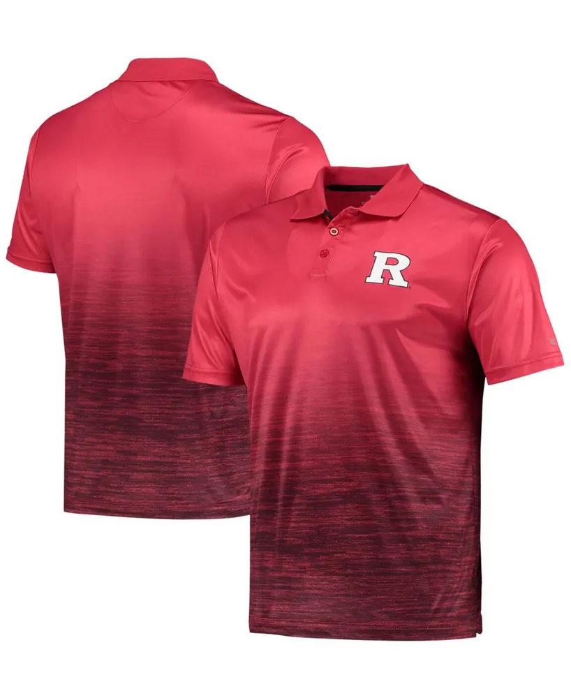 Men's Scarlet Rutgers Scarlet Knights Marshall Polo