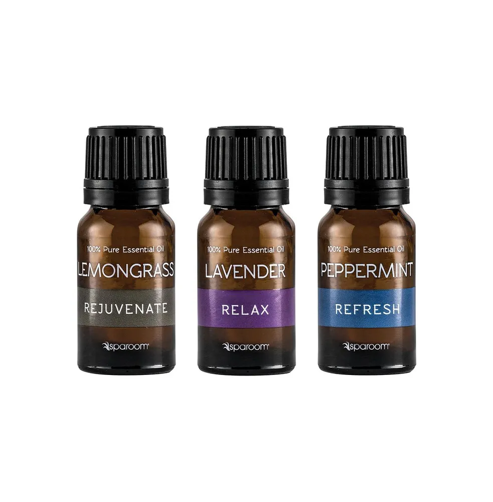 SpaRoom Aromatherapy 3-Pk. Pure Essential Oil