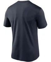 Men's Big and Tall Navy Houston Texans Logo Essential Legend Performance T-Shirt