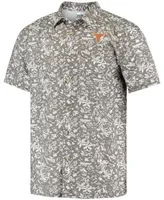 Men's Gray Texas Longhorns Super Slack Tide Button-Up Shirt