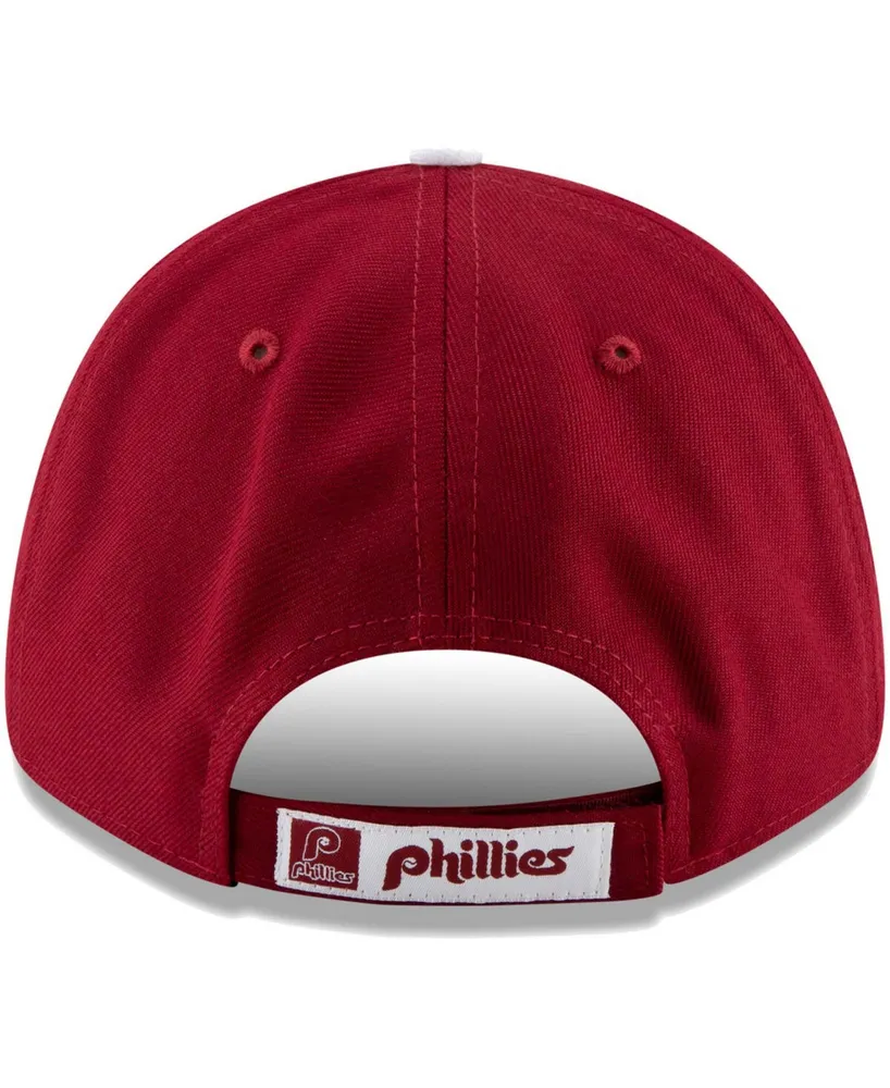 Men's Maroon Philadelphia Phillies Alternate 2 The League 9FORTY Adjustable Hat