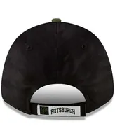 Men's Black, Green Pittsburgh Pirates Alternate 3 The League 9FORTY Adjustable Hat