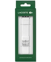 Lacoste Petit Pique White Silicone Strap for Apple Watch 38mm/40mm