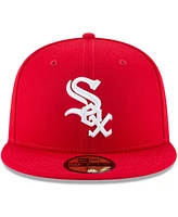 Men's Red Chicago White Sox Fashion Color Basic 59FIFTY Fitted Hat