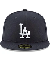 Men's Navy Los Angeles Dodgers Fashion Color Basic 59FIFTY Fitted Hat