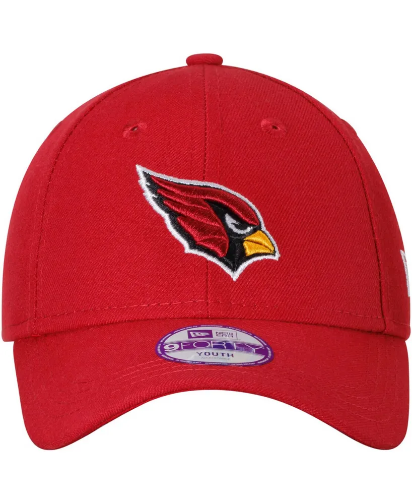 Big Boys and Girls Cardinal Arizona Cardinals League 9Forty Adjustable Hat
