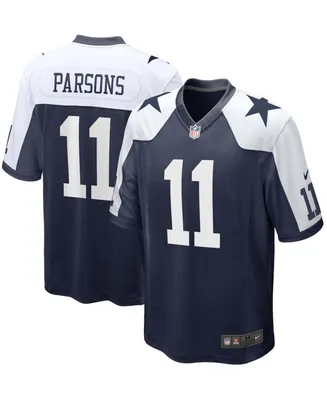 Men's Big and Tall Micah Parsons Navy Dallas Cowboys Alternate Game Jersey