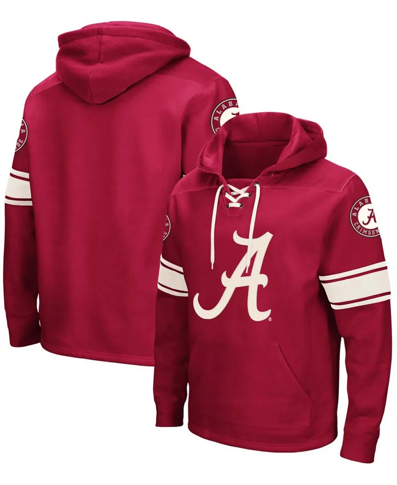 Men's Crimson Alabama Tide 2.0 Lace-Up Hoodie