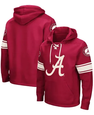 Men's Crimson Alabama Crimson Tide 2.0 Lace-Up Hoodie