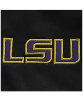 Men's Black Lsu Tigers Tortugas Logo Quarter-Zip Jacket