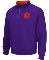 Men's Clemson Tigers Tortugas Logo Quarter-Zip Pullover Jacket