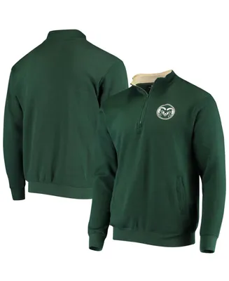 Men's Green Colorado State Rams Tortugas Logo Quarter-Zip Pullover Jacket