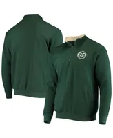 Men's Green Colorado State Rams Tortugas Logo Quarter-Zip Pullover Jacket