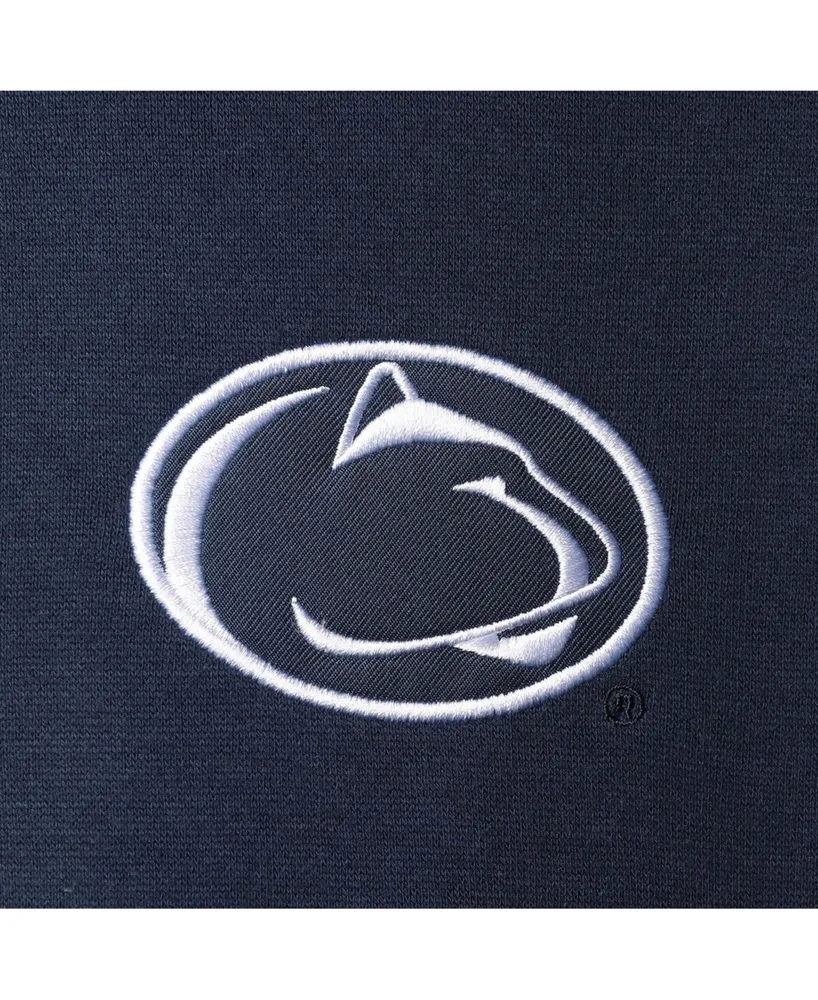 Men's Navy Penn State Nittany Lions Tortugas Logo Quarter-Zip Jacket