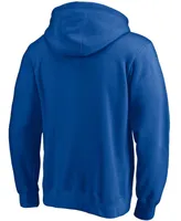 Men's Royal La Clippers L.a. Our Way Post Up Hometown Collection Pullover Hoodie