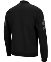 Men's Black West Virginia Mountaineers Oht Military-Inspired Appreciation High-Speed Bomber Full-Zip Jacket