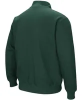 Men's Green South Florida Bulls Tortugas Logo Quarter-Zip Jacket