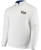 Men's White Pitt Panthers Tortugas Logo Quarter-Zip Jacket