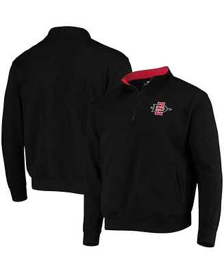 Men's Colosseum San Diego State Aztecs Tortugas Logo Quarter-Zip Jacket