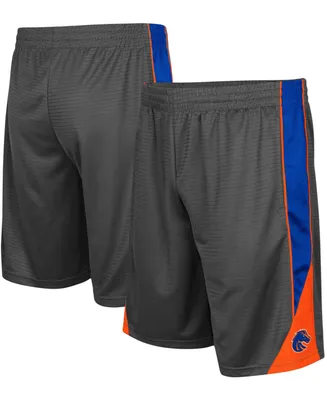 Men's Charcoal Boise State Broncos Turnover Shorts