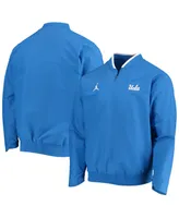 Men's Blue Ucla Bruins Coach Half-Zip Jacket