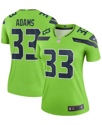 Women's Jamal Adams Neon Green Seattle Seahawks Legend Jersey