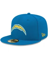 Men's Powder Blue Los Angeles Chargers Team Basic 59Fifty Fitted Hat