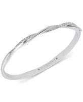 Givenchy Pave Twist Bangle Bracelet