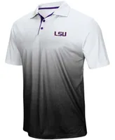 Men's Gray Lsu Tigers Magic Team Logo Polo Shirt