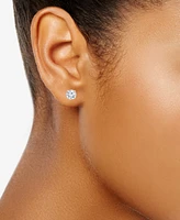 Diamond Solitaire Stud Earrings (3/4 ct. t.w.) 14k White or Yellow Gold