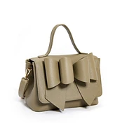 Like Dreams Women's Double Bow Satchel