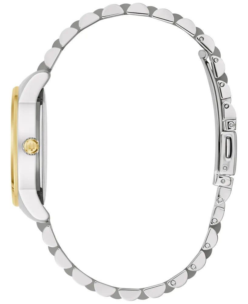 Bulova Women's Classic Two-Tone Stainless Steel Bracelet Watch 32mm, Created for Macy's - Two