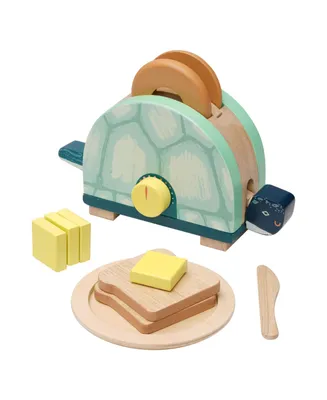 Manhattan Toy Company Toasty Turtle Pretend Play Cooking Toy Play Set, 6 Piece