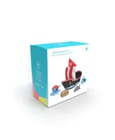 Manhattan Toy Company Pirate Ship Floating Spill and Fill Bath Toy Set, 5 Piece