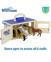 Breyer Horses Breyer Farms 1:32 Scale Stable Mate Play Set, 6 Piece