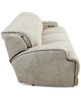 Sebaston -Pc. Fabric Sofa with Power Motion Recliners