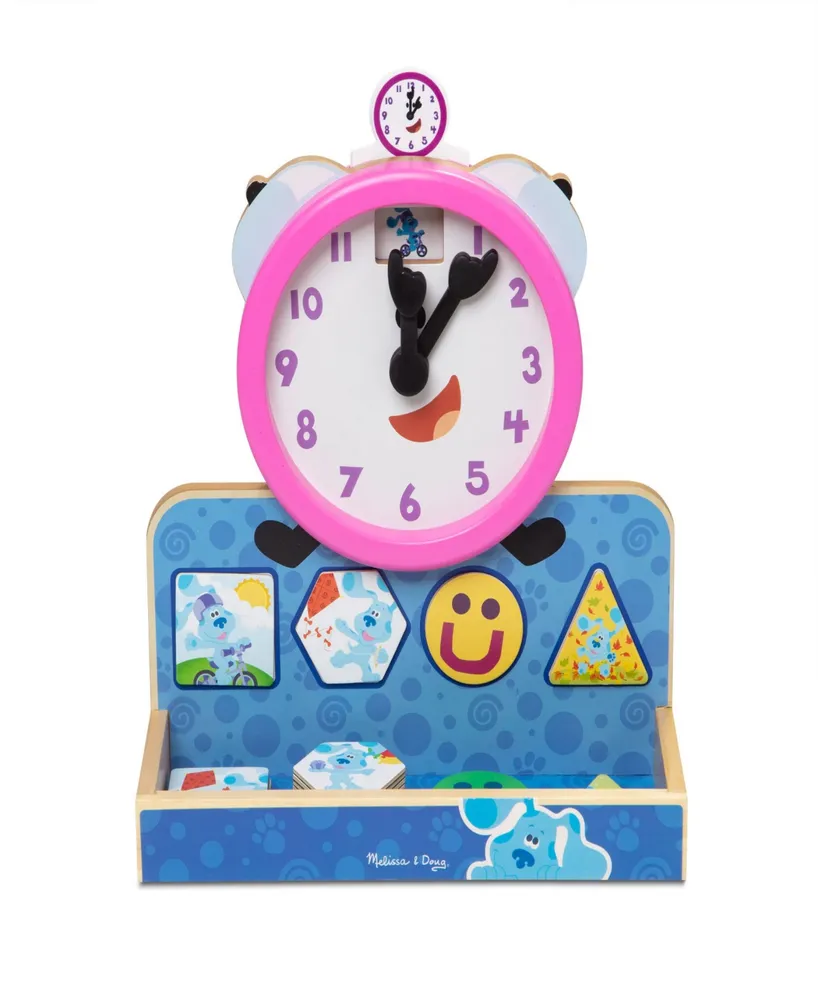 Melissa and Doug Blues Clues You Tickety Tock Magnetic Clock, 31 Piece