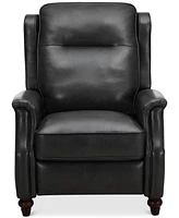 Closeout! Haizen 32" Leather Power Recliner, Created for Macy's
