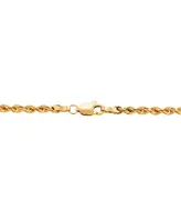 Rope Link 16" Chain Necklace in 14k Gold